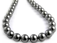 18inch Black Fresh Cultured Pearls Necklaces