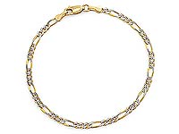 WHITE GOLD FIGARO CHAIN - COMPARE PRICES, REVIEWS AND BUY AT