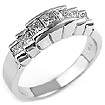 1/2 Ct Princess Diamond Women Wedding Ring 14K White Gold