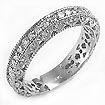 3/4 Ct Round Eternity Diamond Wedding Band Ring 14k White Gold