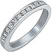 0.66 CT Princess Diamond Wedding Band Ring 14k White Gold