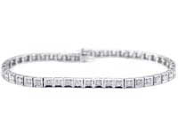 1 3/4 CT Round Diamond Tennis Bracelet 14k White Gold