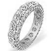 5.00 Ct Round Diamond Eternity Wedding Band Ring PLATINUM