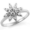 0.41 Ct Round Diamond Engagement Anniversary Ring 14K White Gold