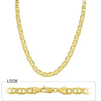 14K純金イタリアチェーン 40cm (1g) used! Amazon | 14K 10K 純金 ロープチェーンネックレス - 2.6mm 3.1mm